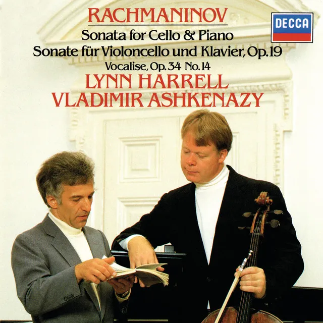 Vocalise, Op. 34, No. 14 (Arr. for Cello and Piano)