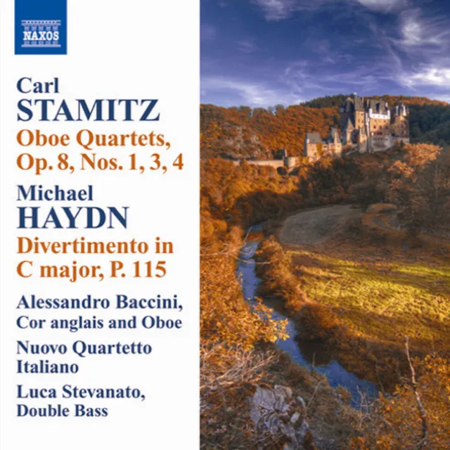 Stamitz, C.: Oboe Quartets, Op. 8, Nos. 1, 3, 4 / Haydn, M.: Divertimento in C Major