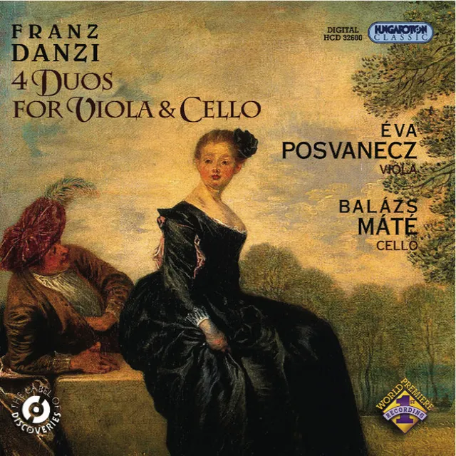 Danzi, F.: 4 Duos for Viola and Cello