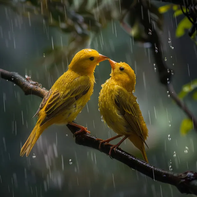 Nature Weaves Rain with Song