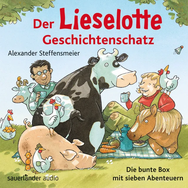 Der Lieselotte Geschichtenschatz - Die bunte Box mit sieben Abenteuern - Hörbücher von Kuh Lieselotte, Kapitel 8