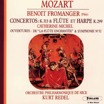 Wolfgang Amadeus Mozart : Concerto K. 313 et concerto pour flûte et harpe K. 299 - Ouvertures de La flûte enchantée et de la Symphonie No. 32 by Catherine Michel