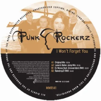 I Won't Forget You by Punkrockerz