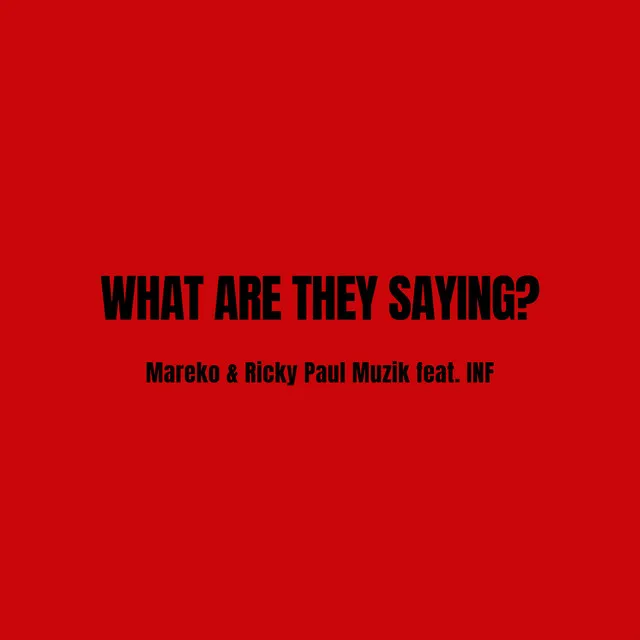 What are they Saying? - Radio Edit