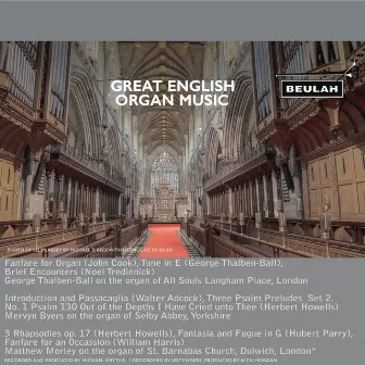 Great English Organ Music by 