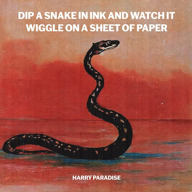 Dip A Snake In Ink and Watch It Wiggle On A Sheet Of Paper