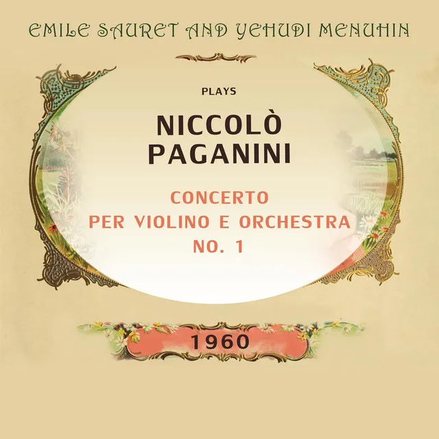 Paganini: Concerto per violino e orchestra No. 1: 1