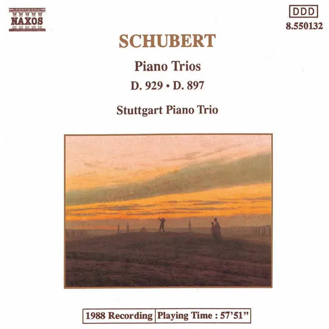 Schubert: Piano Trios In E Flat Major, D. 929 And D. 897