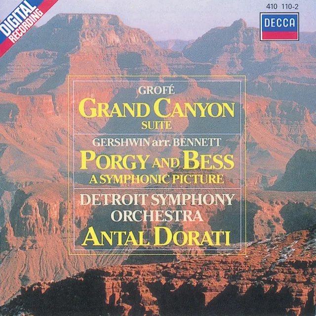 Grofé: Grand Canyon Suite/Gershwin: Porgy & Bess