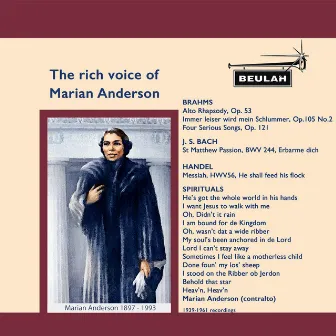 The Rich Voice of Marian Anderson by Marian Anderson