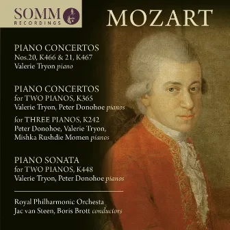 Mozart: Piano Concertos, K. 242, 365, 466 & 467 by Mishka Rushdie Momen