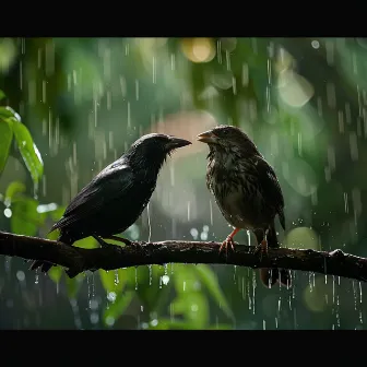 Binaural Sleep with Nature Rain and Birds Sounds by Music For Sleeping and Relaxation