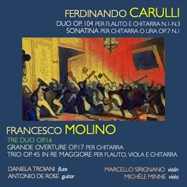 Trio No. 1 per flauto, violino e chitarra in A Major, Op. 9: II. Romance (Largo)