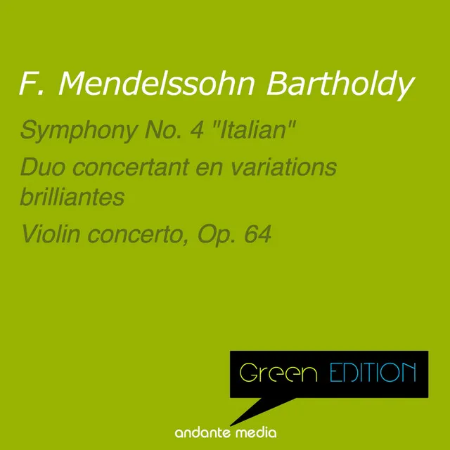 Violin Concerto in E Minor, Op. 64, MWV O14: II. Andante