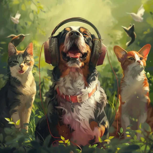 Lofi Hip Hop Companions: Pets' Melodies