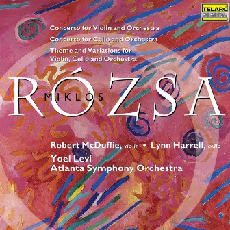 Rózsa: Violin Concerto, Cello Concerto and Theme & Variations for Violin, Cello & Orchestra by Robert McDuffie