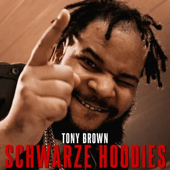 Schwarze Hoodies by Tony Brown