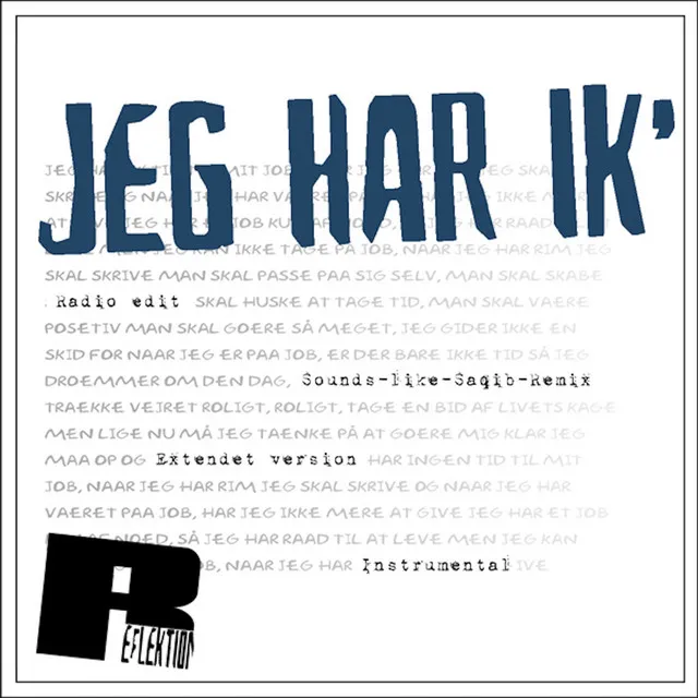 Jeg Har Ik' - Extended Version