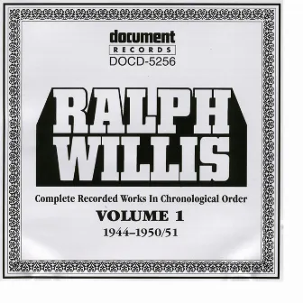 Ralph Willis Vol. 1 1944-1951 by Ralph Willis