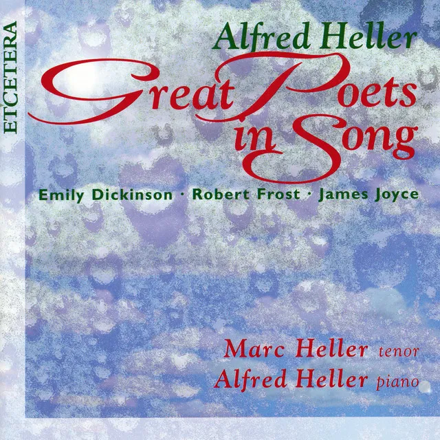 Great Poets in Song, Emily Dickinson, Robert Frost, James Joyce