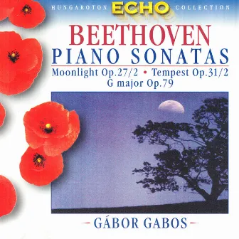 Beethoven: Piano Sonatas Nos. 14, 17 and 25 by Gábor Gabos