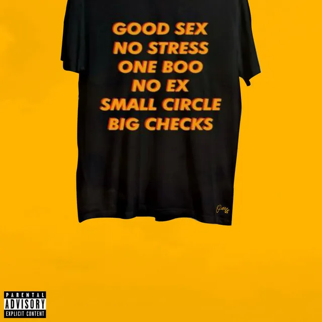 Good sex no stress one boo no x small circle big checks