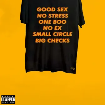 Good sex no stress one boo no x small circle big checks by Qwiss