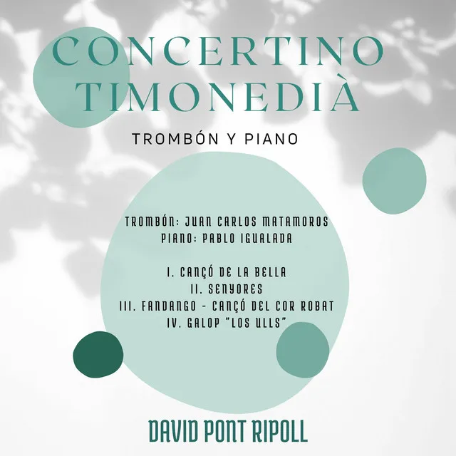 Concertino Timonedià: II. Senyores