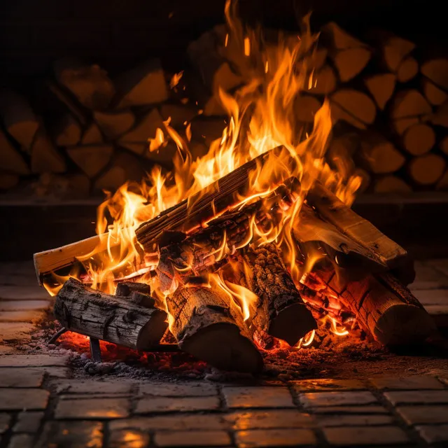 Calor Binaural: Melodías De Relajación Del Fuego