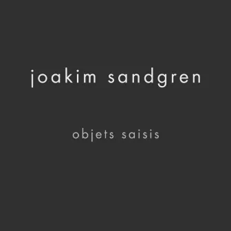 Objets Saisis by Joakim Sandgren