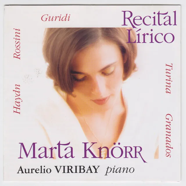 Recital Lírico Marta Knörr