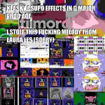 KLASKY CSUPO ROBOT LOGO EFFECTS IN G MAJOR (I BIT THIS FUCKING MELODY FROM LAURA LES) by ava online