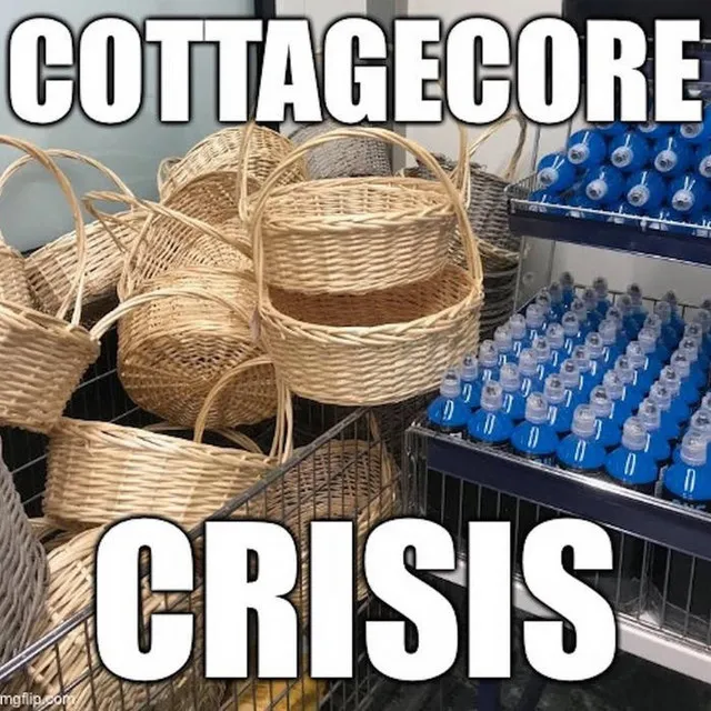 cottagecore crisis