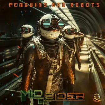 Penguins and Robots by MidSider