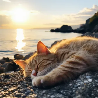 Ronrroneo Oceánico: Olas Binaurales Para Gatos Calmos by Radio Ondas 1