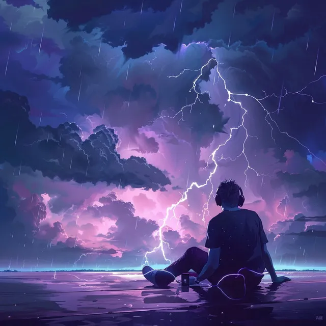 Relaxation Under Thunder: Music for Serene Atmosphere