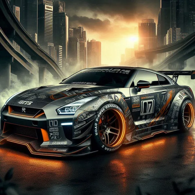 Japanese Car Sound Nissan GTR R35