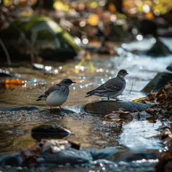 Binaural Sleep with Birds Creek and Nature Ambience by 