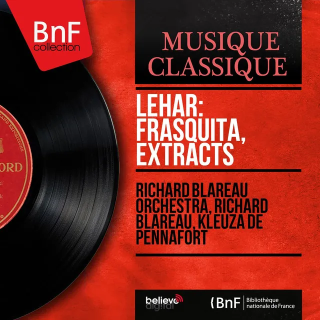 Lehár: Frasquita, Extracts (Mono Version)