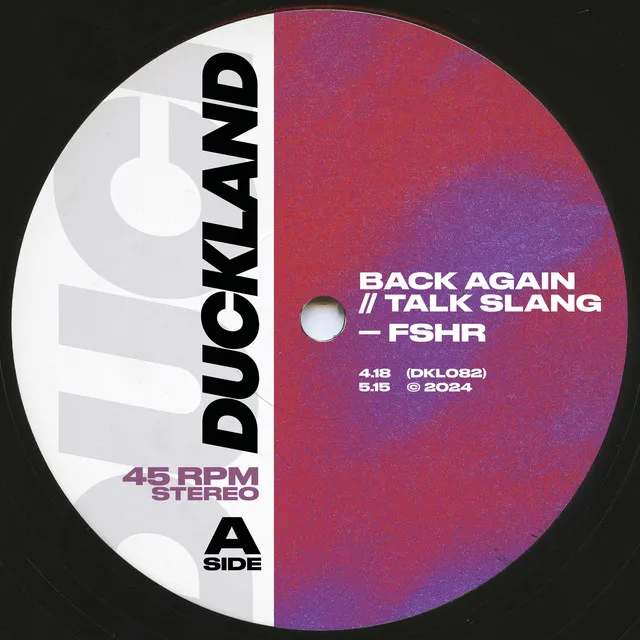 Back Again // Talk Slang