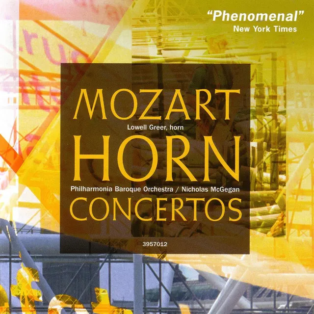 Horn Concerto No. 4 in E-Flat Major, K. 495: I. Allegro moderato