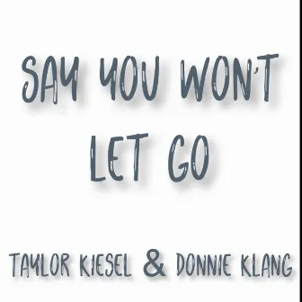 Say You Won't Let Go by Donnie Klang