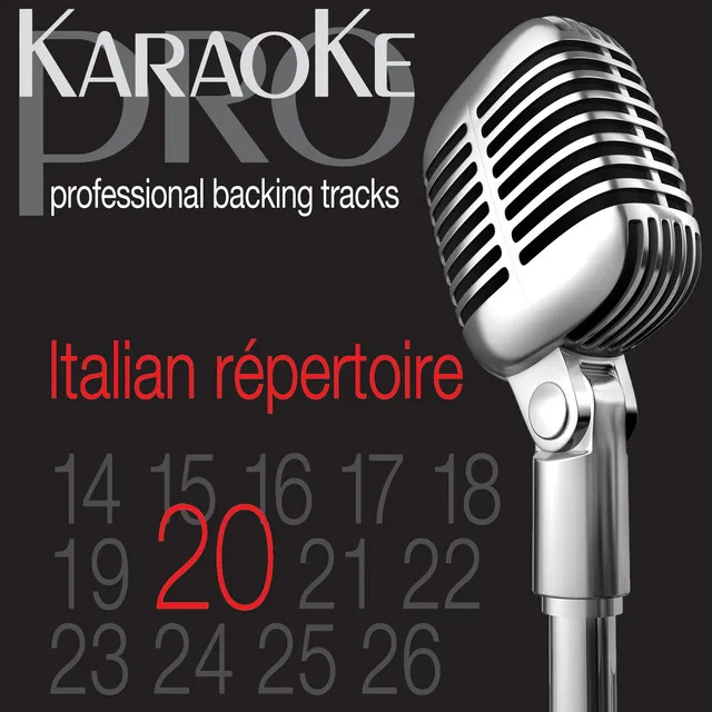 Top Italian Karaoke Hits, Vol. 20