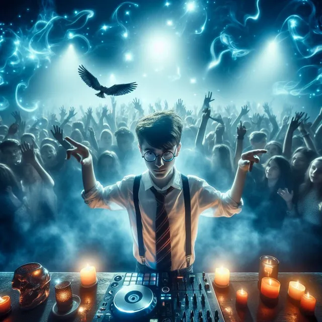 Hogwarts Techno Party