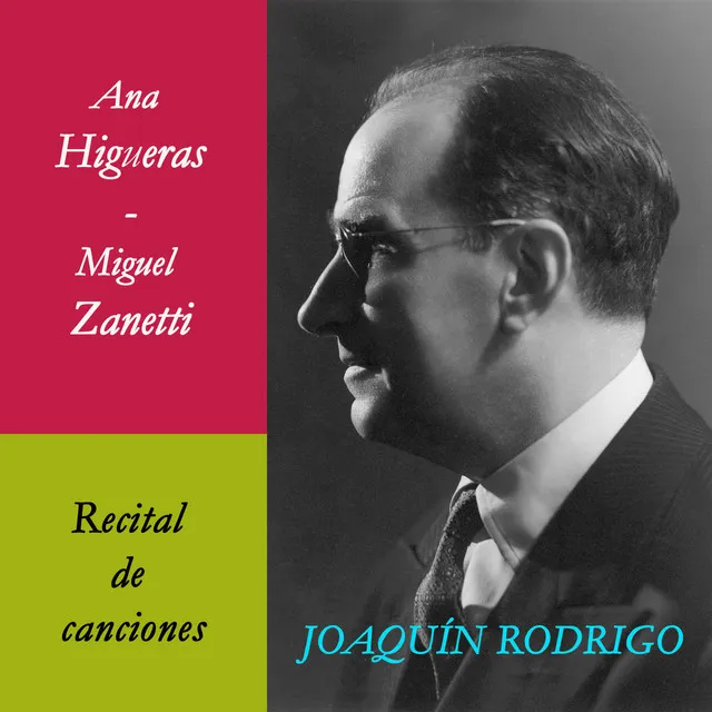 Ana Higueras & Miguel Zanetti. Recital de Canciones (Obras para Voz)