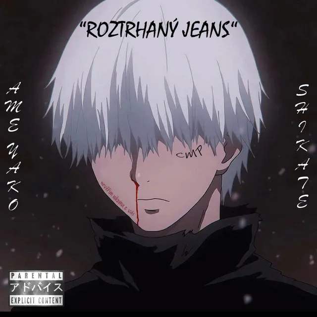 Roztrhaný jeans