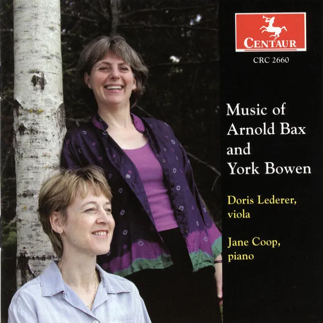 Bowen, Y.: Viola Sonata in C minor / Phantasy / Bax, A.: Viola Sonata