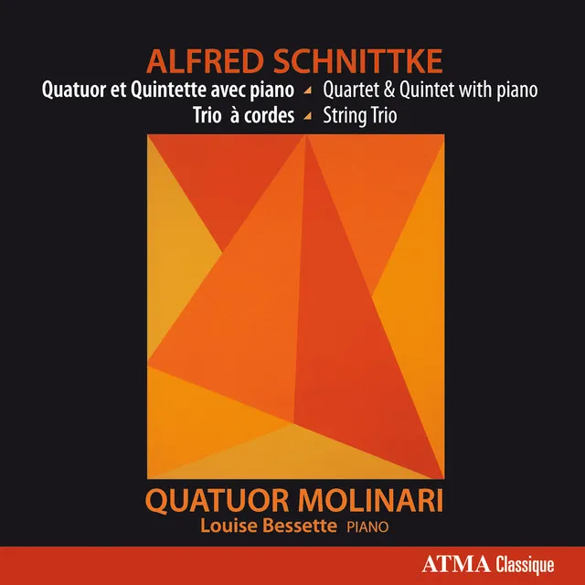 Schnittke: Quatuor et Quintette avec piano Trio à cordes