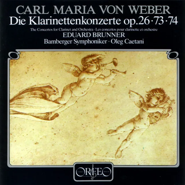 Concertino for Clarinet & Orchestra in E-Flat Major, Op. 26, J. 109: Clarinet Concertino in E-Flat Major, Op. 26, J. 109