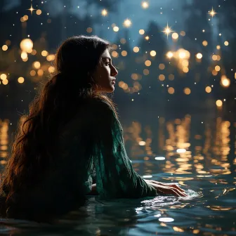 Sueños Junto Al Agua: Nana Relajante De Un Río Iluminado Por La Luna. by Una Sola Luna